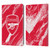 Arsenal FC Crest Patterns Red Marble Leather Book Wallet Case Cover For Amazon Kindle Paperwhite 1 / 2 / 3