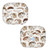 Cat Coquillette Art Mix Hedgehogs Vinyl Sticker Skin Decal Cover for Apple AirPods 3 3rd Gen Charging Case