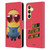 Minions Rise of Gru(2021) Valentines 2021 Heart Glasses Leather Book Wallet Case Cover For Samsung Galaxy S24 5G