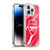 Arsenal FC Crest Patterns Red Marble Soft Gel Case for Apple iPhone 13 Pro Max & MagSafe