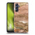 UtArt Wild Cat Marble Beige Gold Soft Gel Case for Samsung Galaxy M54 5G