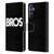 BROS Logo Art Text Leather Book Wallet Case Cover For Samsung Galaxy A15