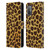 Haroulita Animal Prints Leopard Leather Book Wallet Case Cover For HTC Desire 21 Pro 5G