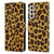 Haroulita Animal Prints Leopard Leather Book Wallet Case Cover For Samsung Galaxy S21 5G