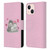 Haroulita Forest Hippo Family Leather Book Wallet Case Cover For Apple iPhone 13 Mini