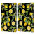 Haroulita Fruits Flowers And Lemons Leather Book Wallet Case Cover For Apple iPad Pro 11 2020 / 2021 / 2022