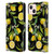Haroulita Fruits Flowers And Lemons Leather Book Wallet Case Cover For Apple iPhone 13