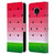 Haroulita Fruits Watermelon Leather Book Wallet Case Cover For Nokia C10 / C20