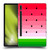 Haroulita Fruits Watermelon Soft Gel Case for Samsung Galaxy Tab S8