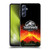 Jurassic World Fallen Kingdom Logo Volcano Eruption Soft Gel Case for Samsung Galaxy M54 5G