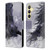 Laurie Prindle Western Stallion Winter Thunder Leather Book Wallet Case Cover For Samsung Galaxy S24 5G