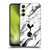Tottenham Hotspur F.C. Badge Black And White Marble Soft Gel Case for Samsung Galaxy A24 4G / Galaxy M34 5G