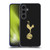 Tottenham Hotspur F.C. Badge Black And Gold Soft Gel Case for Samsung Galaxy S24+ 5G
