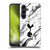 Tottenham Hotspur F.C. Badge Black And White Marble Soft Gel Case for Samsung Galaxy S24+ 5G