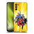 Justice League DC Comics Airbrushed Heroes Yellow Soft Gel Case for Motorola Moto G82 5G