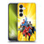 Justice League DC Comics Airbrushed Heroes Yellow Soft Gel Case for Samsung Galaxy S24 5G