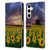 Celebrate Life Gallery Florals Stormy Sunrise Leather Book Wallet Case Cover For Samsung Galaxy S24+ 5G