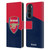 Arsenal FC Crest 2 Red & Blue Logo Leather Book Wallet Case Cover For Motorola Edge 30