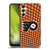 NHL Philadelphia Flyers Net Pattern Soft Gel Case for Samsung Galaxy A24 4G / M34 5G