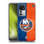 NHL New York Islanders Half Distressed Soft Gel Case for Xiaomi 12T 5G / 12T Pro 5G / Redmi K50 Ultra 5G
