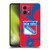 NHL New York Rangers Cow Pattern Soft Gel Case for Motorola Moto G84 5G