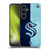 NHL Seattle Kraken Half Distressed Soft Gel Case for Samsung Galaxy S24+ 5G