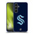 NHL Seattle Kraken Plain Soft Gel Case for Samsung Galaxy S24+ 5G