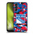 NHL New York Rangers Camouflage Soft Gel Case for Samsung Galaxy M14 5G