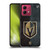 NHL Vegas Golden Knights Half Distressed Soft Gel Case for Motorola Moto G84 5G