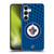 NHL Winnipeg Jets Net Pattern Soft Gel Case for Samsung Galaxy S24 5G