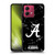 University Of Alabama UA The University Of Alabama Black And White Marble Soft Gel Case for Motorola Moto G84 5G