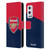 Arsenal FC Crest 2 Red & Blue Logo Leather Book Wallet Case Cover For OnePlus 9 Pro