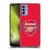 Arsenal FC Crest 2 Full Colour Red Soft Gel Case for OPPO Reno 4 5G