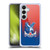 Crystal Palace FC Crest Halftone Soft Gel Case for Samsung Galaxy S24 5G