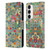 Micklyn Le Feuvre Moroccan Gilt and Glory Leather Book Wallet Case Cover For Samsung Galaxy S23 5G