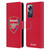 Arsenal FC Crest 2 Full Colour Red Leather Book Wallet Case Cover For Xiaomi 12 Pro