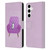 Planet Cat Arm Chair Lilac Chair Cat Leather Book Wallet Case Cover For Samsung Galaxy S24+ 5G