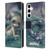 Strangeling Mermaid Blue Willow Tail Leather Book Wallet Case Cover For Samsung Galaxy S24+ 5G