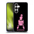 Chloe Moriondo Graphics Pink Soft Gel Case for Samsung Galaxy S24 5G