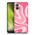 Kierkegaard Design Studio Art Modern Liquid Swirl Candy Pink Soft Gel Case for Motorola Moto G73 5G