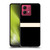 Kierkegaard Design Studio Art Stripe Minimalist Black Cream Soft Gel Case for Motorola Moto G84 5G