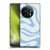 Kierkegaard Design Studio Art Blue Abstract Swirl Pattern Soft Gel Case for OnePlus 11 5G