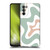 Kierkegaard Design Studio Retro Abstract Patterns Celadon Sage Swirl Soft Gel Case for Motorola Moto G82 5G