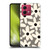 Kierkegaard Design Studio Retro Abstract Patterns Daisy Black Cream Dots Check Soft Gel Case for Motorola Moto G84 5G