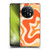 Kierkegaard Design Studio Retro Abstract Patterns Tangerine Orange Tone Soft Gel Case for OnePlus 11 5G