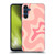 Kierkegaard Design Studio Retro Abstract Patterns Soft Pink Liquid Swirl Soft Gel Case for Samsung Galaxy A15