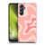 Kierkegaard Design Studio Retro Abstract Patterns Soft Pink Liquid Swirl Soft Gel Case for Samsung Galaxy M54 5G
