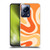 Kierkegaard Design Studio Retro Abstract Patterns Modern Orange Tangerine Swirl Soft Gel Case for Xiaomi 13 Lite 5G