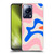 Kierkegaard Design Studio Retro Abstract Patterns Pink Blue Orange Swirl Soft Gel Case for Xiaomi 13 Lite 5G