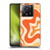 Kierkegaard Design Studio Retro Abstract Patterns Tangerine Orange Tone Soft Gel Case for Xiaomi 13T 5G / 13T Pro 5G